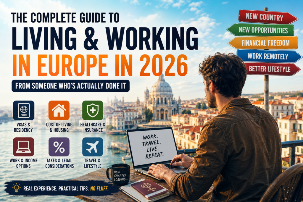 The Complete Guide to Living and Working in Europe in 2026