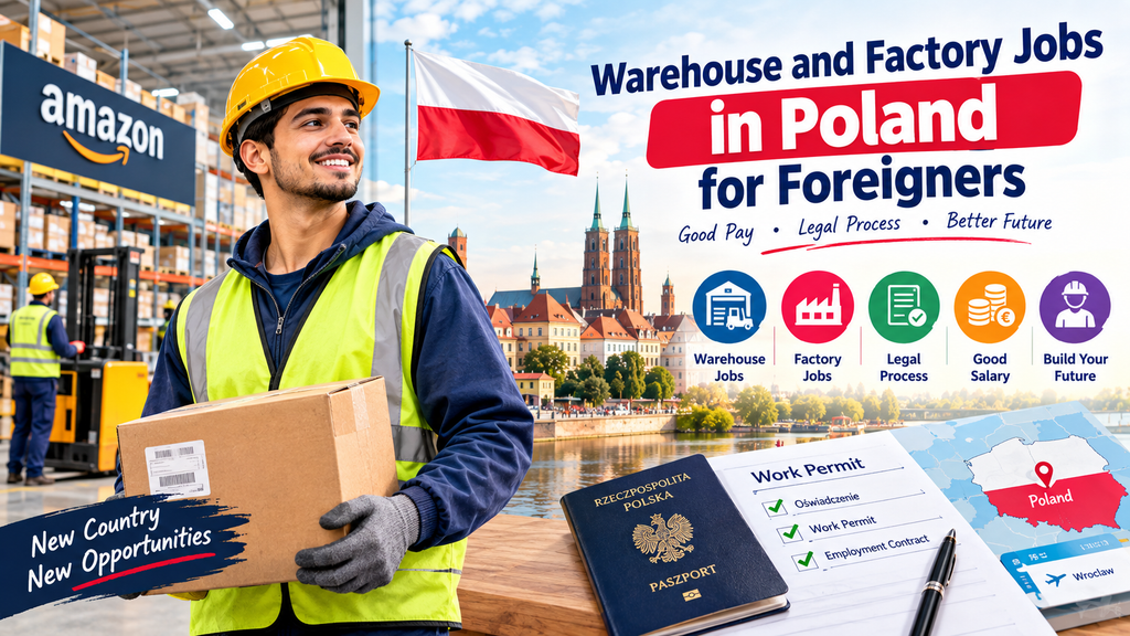 Warehouse and Factory Jobs in Poland for Foreigners