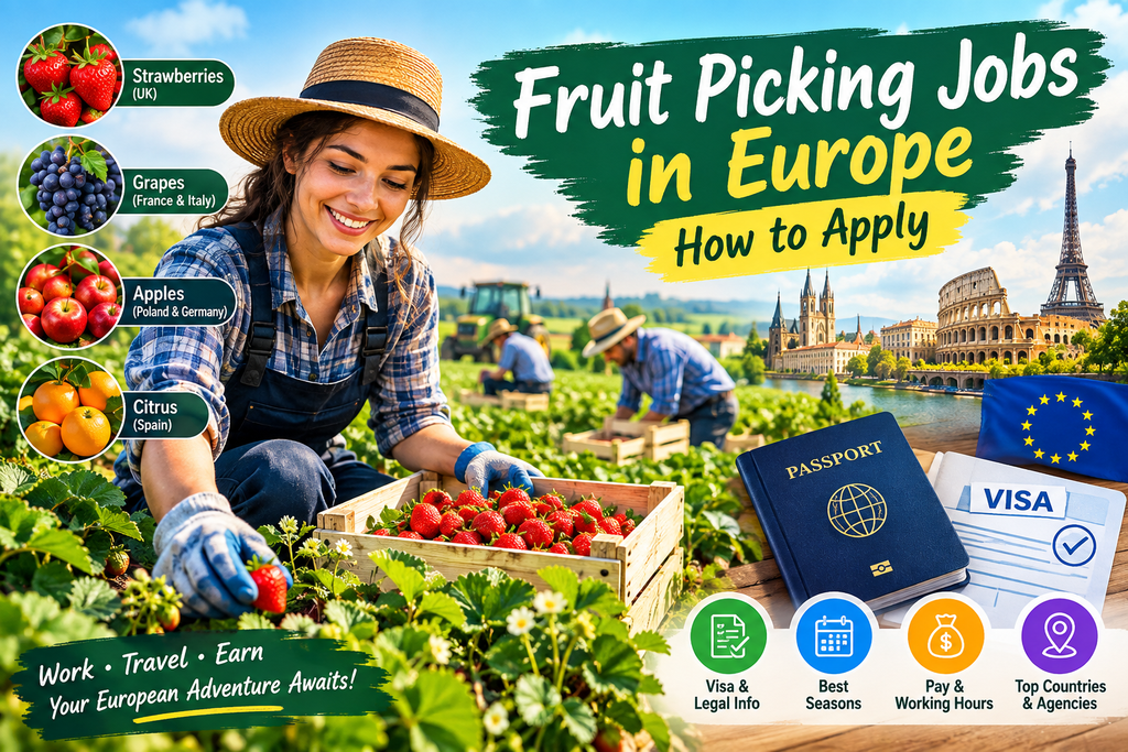 Fruit Picking Jobs in Europe How to Apply